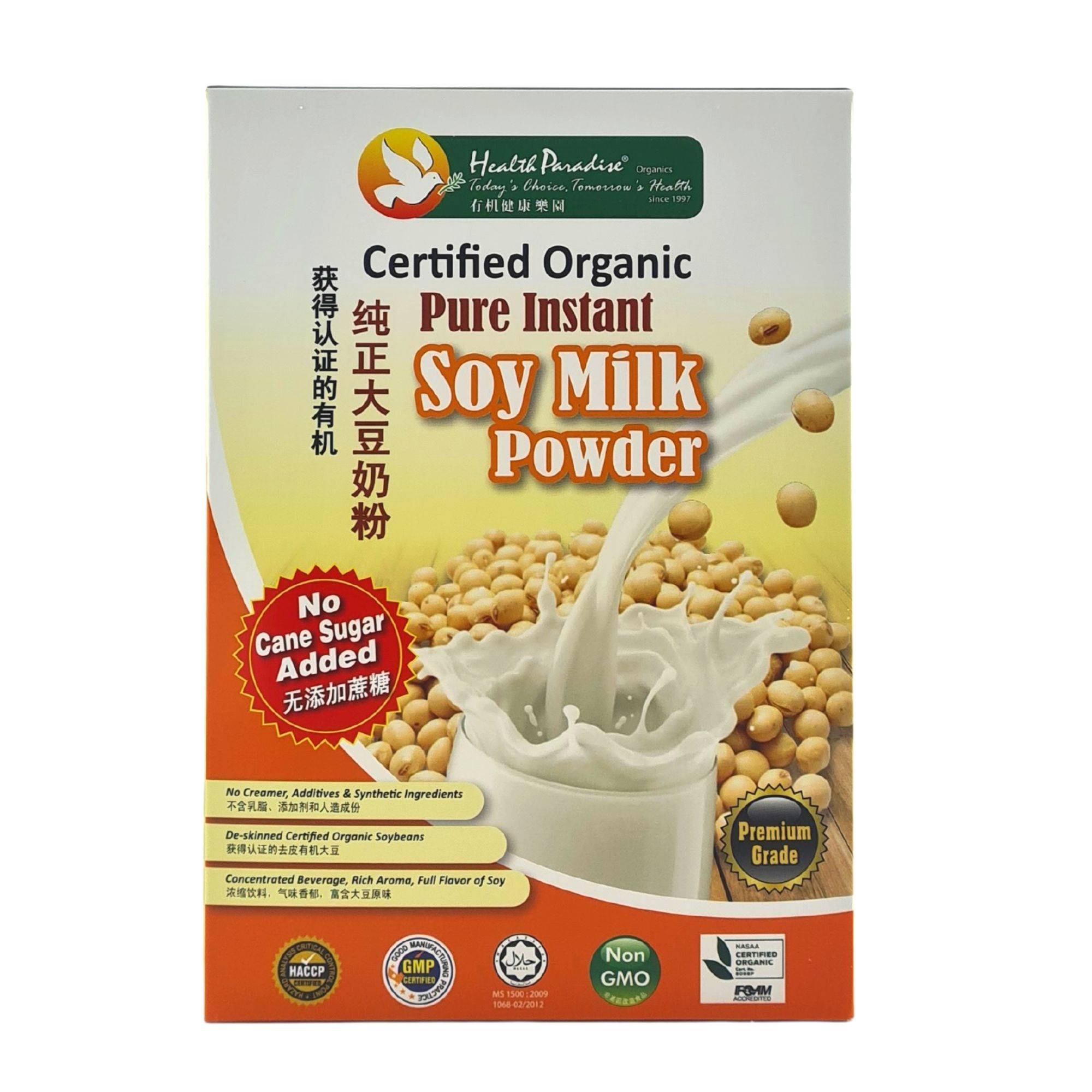 Health Paradise Organic Soy Milk Powder (No Sugar) 500g
