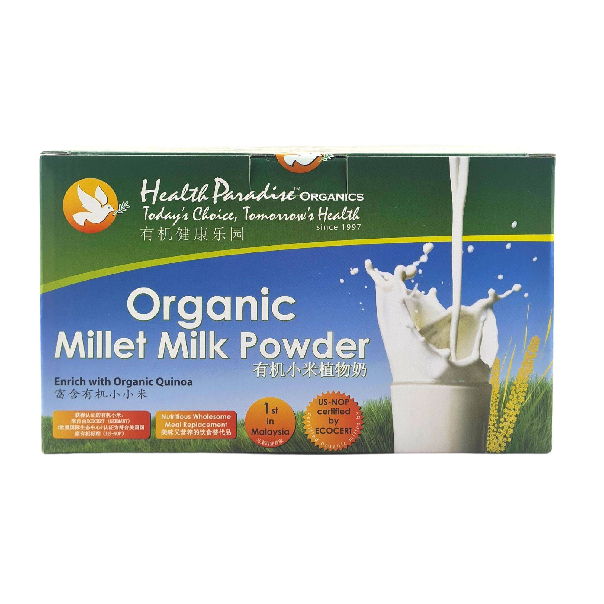 Health Paradise Organic Millet Milk Powder 700g (25g x 28sac)