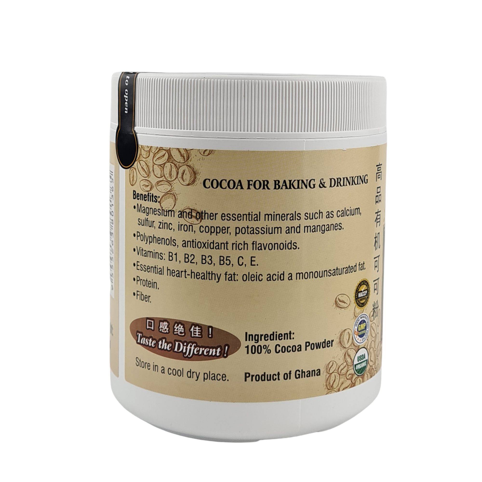 Health Paradise Organic Pure Cocoa Powder 250g
