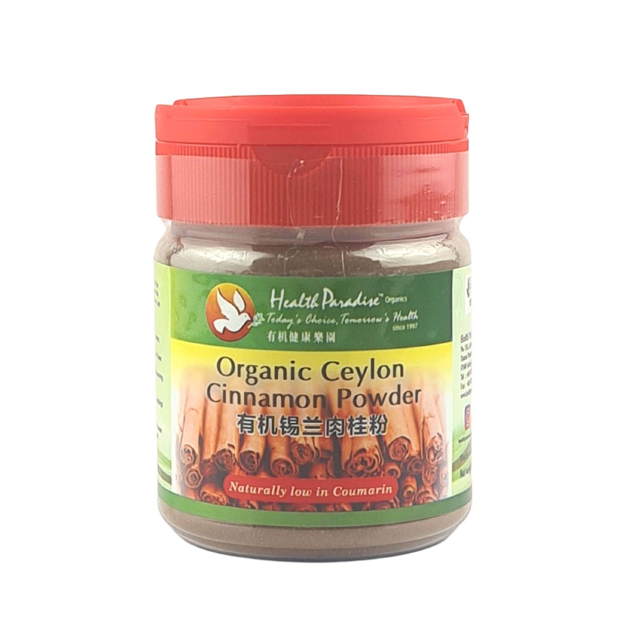 Health Paradise Organic Ceylon Cinnamon Powder 80g