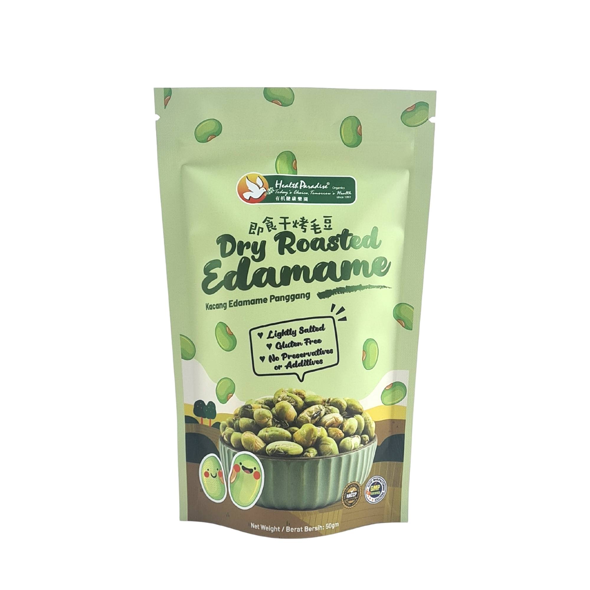 Health Paradise Dry Roasted Edamame 50gm
