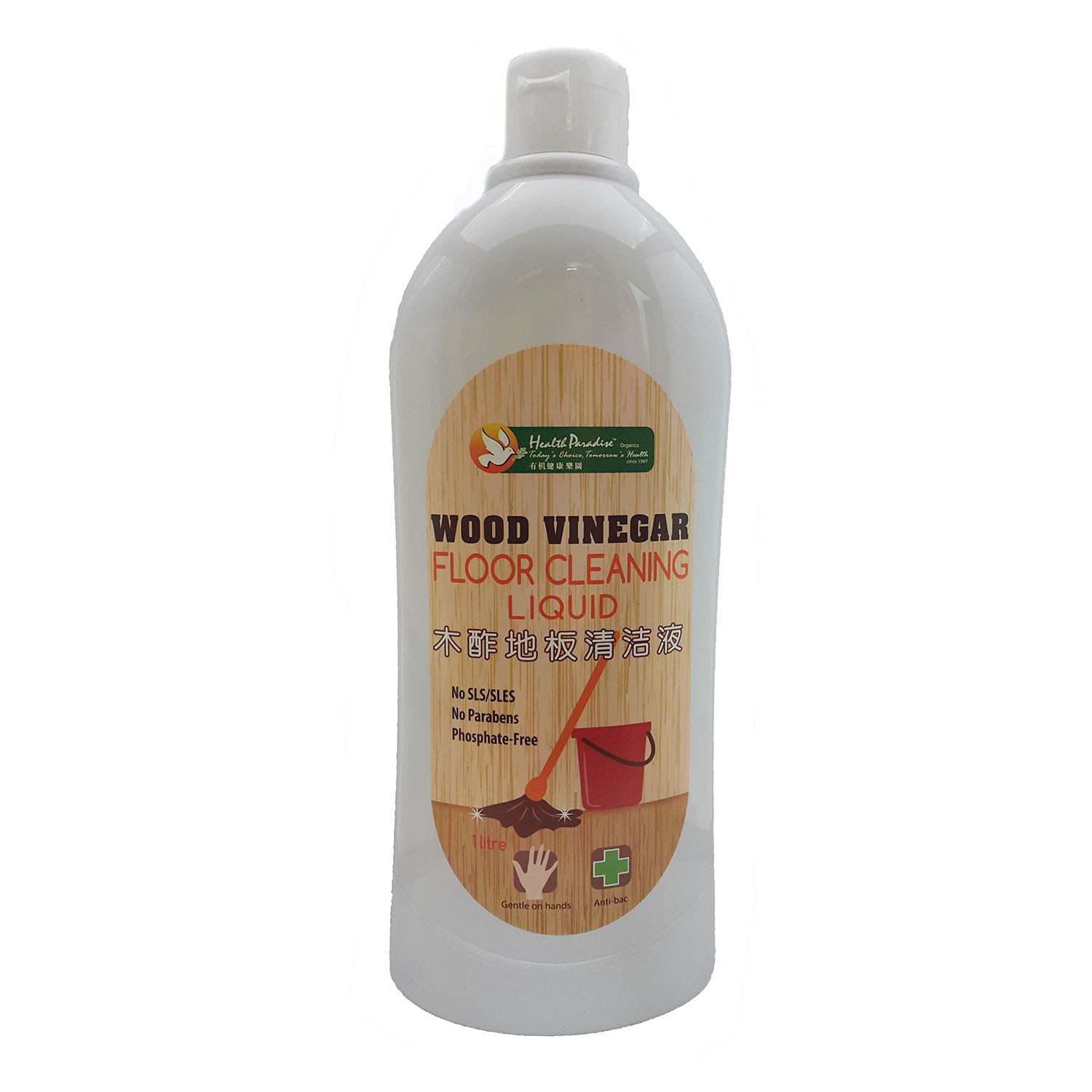 Health Paradise Wood Vinegar Floor Cleaning Liquid 1L